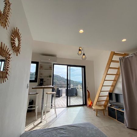 Studio Au Calme, Grande Terrasse Avec Vue Vallee Ginasservis Eksteriør billede